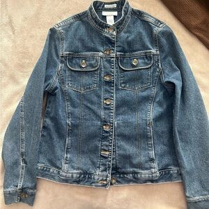 Jones New York Sport denim jacket, size ladies small.